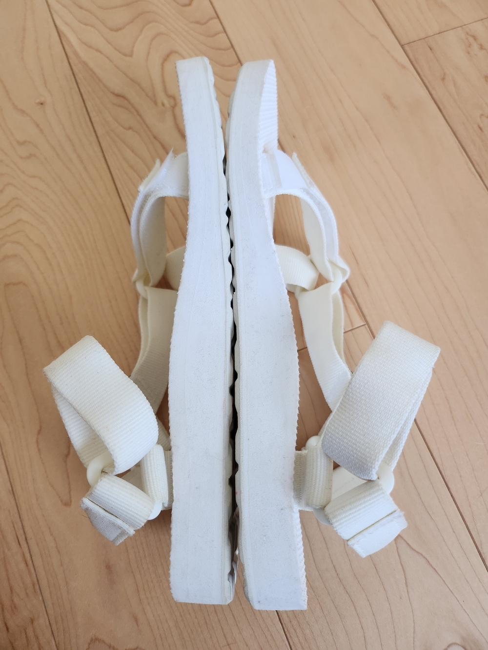 TEVA Original White Strappy Sport Sandals Size 7 - Picture 4 of 6